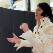 Tucker Gladden, 17, rehearses his rendition of “My Boy” by Elvis Presley