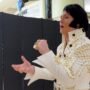 Tucker Gladden, 17, rehearses his rendition of “My Boy” by Elvis Presley