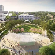 Crigler Park, aerial view