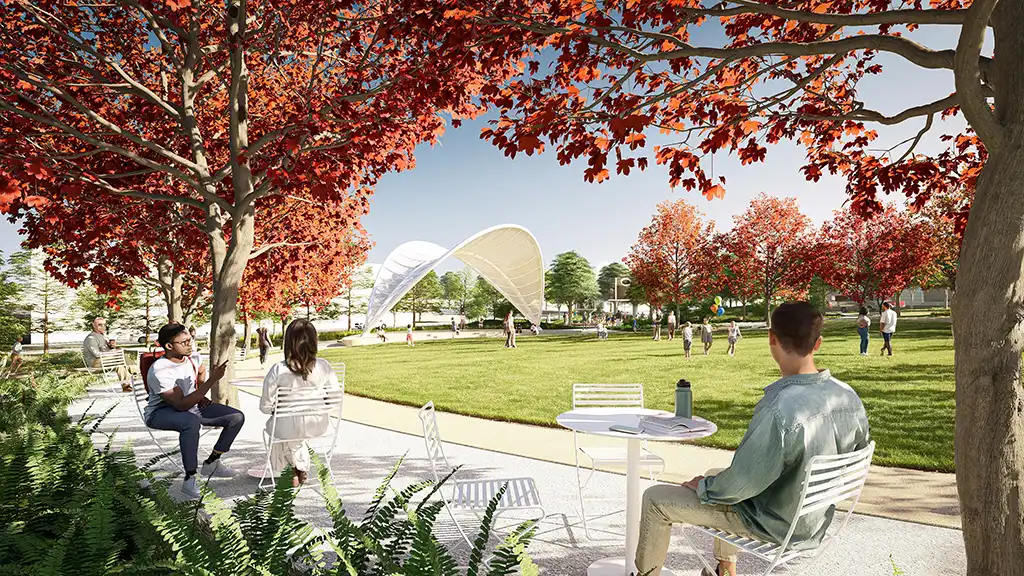 Crigler Park, event area